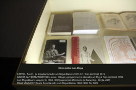Imagen 10: Mesa 3, libros sobre Luis Moya