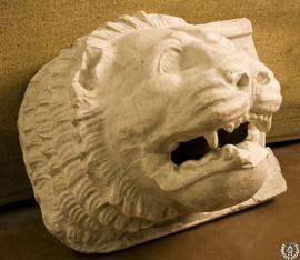 Gárgola con cabeza de león del Partenón, Atenas