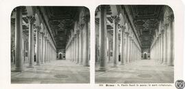 Roma. San Paolo fuori le mura. Le nave collaterale