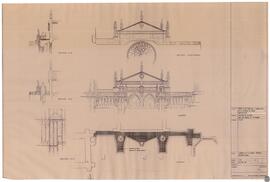 Restauración y conservación de la catedral de Toledo. Proyecto nº 8. Cubiertas de la fachada prin...
