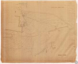 [Plano topográfico de la zona de la zona entre la universidad y la granja de Deva?]