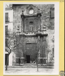 Iglesia parroquial de Burriana, Castellón [Portada de los pies. Basílica El Salvador]