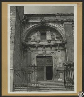 Iglesia parroquial de Jadraque, Guadalajara. Fachada [Iglesia de San Juan Bautista]