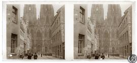 [Vistas de ciudades y edificios de Alemania, Bélgica y Francia. Colonia. Catedral]