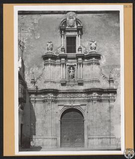Iglesia de la Ajarquía de Córdoba. Puerta principal [de la iglesia de San Francisco y San Eulogio...