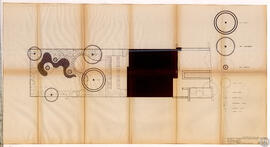 Jardín en la residencia de [...] en Aravaca (Madrid). Plano de plantación
