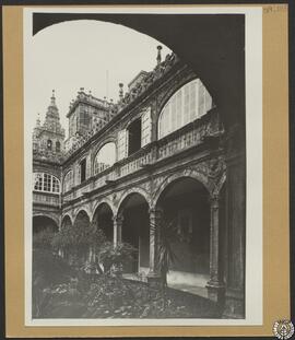 Colegio Fonseca en Santiago de Compostela. Patio