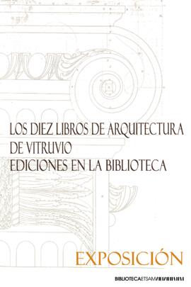 Los diez libros de arquitectura de Vitruvio