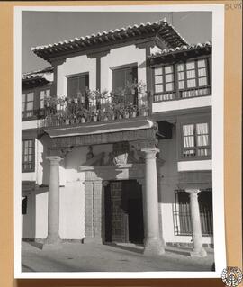 Plaza Mayor y palacio [de los Molina] en Almagro, Ciudad Real
