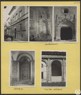 [Palacio de los marqueses de Villores en San Mateo del Maestrazgo, Castellón. Vista interior y po...