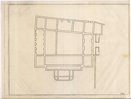 [Reconstrucción del palacio de la Alameda de Osuna. Estado actual. Planta sótano]
