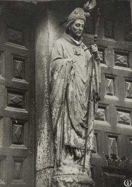 [Catedral de Burgos. Estatua de San Mauricio]