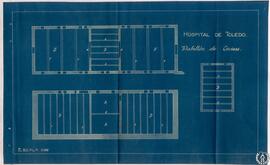 Hospital provincial de Toledo. Pabellón de cocinas [Estructura. Plantas]