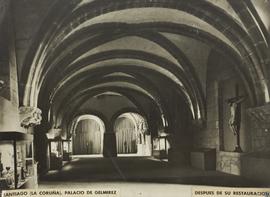 Santiago (La Coruña). Palacio de Gelmírez. Después de su restauración