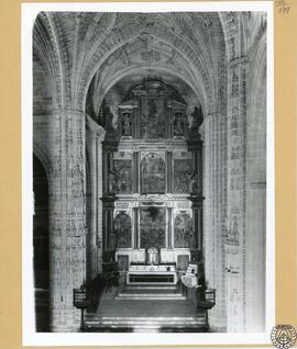 Parroquia de San Miguel de Jerez de la Frontera. Retablo del altar mayor