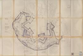 Parque de la Ciudadela. Plano de composición general