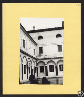 Colegio de la Compañía en Alcalá en Henares [Patio. Colegio Máximo de la Compañía de Jesús]
