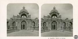 Chantilly. Entrée du château