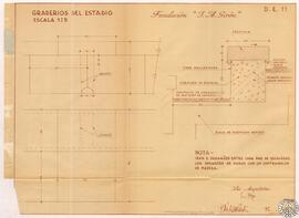 [Institución de formación profesional y social para huérfanos en Gijón] Graderíos del estadio