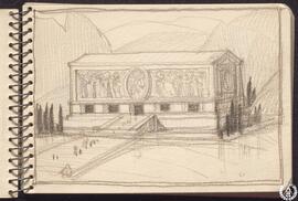 [Cuaderno 1. Vista de edificio monumental]