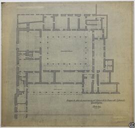 Proyecto de obras de conservación del Palacio de los Duques del Infantado. Guadalajara. Planta baja
