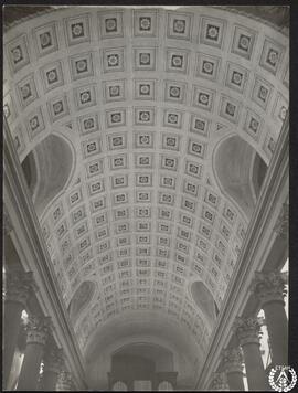 [Restauración y reforma del Oratorio del Caballero de Gracia, Madrid. Vista de la bóveda de casto...