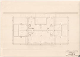 Residence for [...], Santa Fe, New Mexico. New house. Roof plan