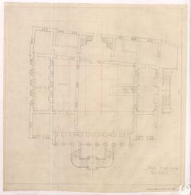 Planta baja +21,00 [Reconstrucción del palacio de la Alameda de Osuna]