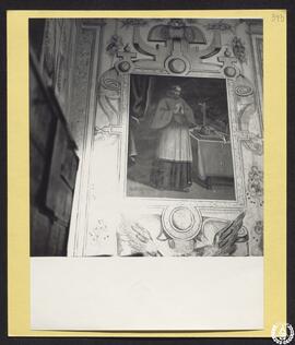 Convento de Franciscanas de Santa Úrsula en Alcalá de Henares [Frescos de la sacristía: Cisneros ...