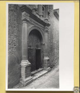 Iglesia parroquial de Alcora, Castellón [Portada lateral. Iglesia parroquial de la Asunción]