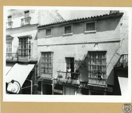 Casa particular en el Puerto de Santa María, Cádiz. Parte alta de la fachada