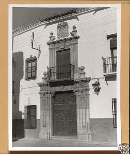 Casa [solariega de los Rosales] de Almagro, Ciudad Real. Portada