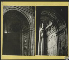 Fuerte de San Francisco, Guadalajara. Panteón [Interior: detalle de arcos y frisos. Panteón ducal de la Casa del Infantado]