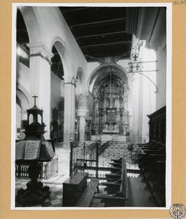Iglesia de Santa María de la O de Sanlúcar de Barrameda. Interior