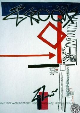 [El Croquis. Publicación trimestral de arquitectura. Número 21. Boceto para la portada]