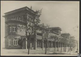 [Sanatorio antituberculoso Victoria Eugenia en Valdelatas. Vista exterior de los pabellones. Imagen 1]