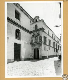 Convento de Santo Domingo de Cádiz. Fachada [Portada de acceso directo a la capilla de la Orden T...