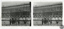 [Vistas de ciudades y edificios de Italia. Venecia. Plaza de San Marcos]