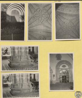 Iglesia de San Pedro de Ciudad Real [Puerta del Perdón, detalles de bóvedas y pilastras y puerta ...