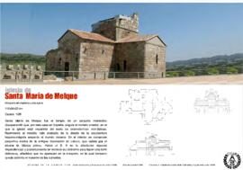Iglesia de santa María de Melque [Exposición de maquetas de arquitectura religiosa. Ficha identificativa de la pieza]