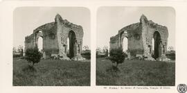 Roma. Le terme di Caracalla. Templo di Giove