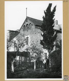 Masía Casa Girapells en el barrio Guinardó de Barcelona