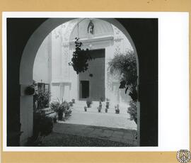 Patio de un convento [de monjas de clausura] de Jerez de la Frontera