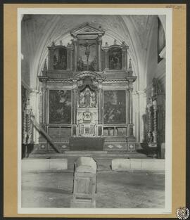 Atienza, Guadalajara [Retablo del altar mayor de la iglesia de Santa María]