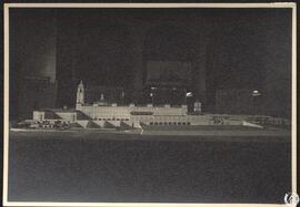 [Universidad Laboral de Gijón. Maqueta. Vista sur]