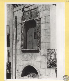 Casa particular de Vinaroz, Castellón [Detalle de una ventana]