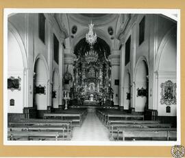 Iglesia del Carmen en Cádiz. Interior
