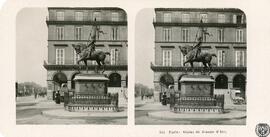 Paris. Statue de Jeanne d'Arc