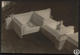 [Universidad Laboral de Gijón. Maqueta. Vista oeste]