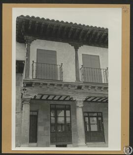 Casa particular en la plaza Mayor de Atienza, Guadalajara
